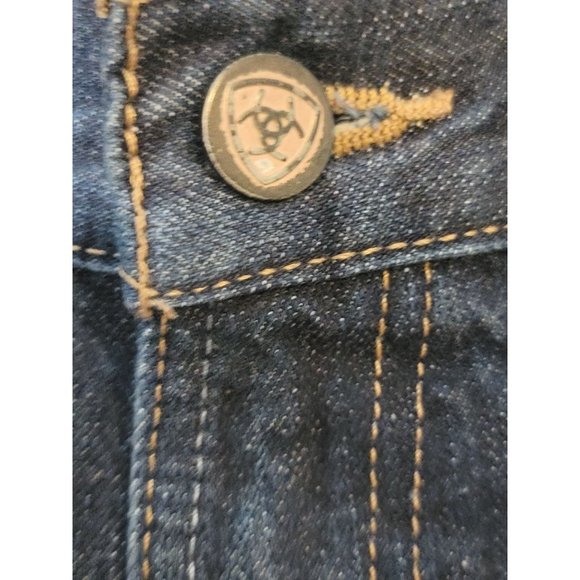 Ariat Legacy M4 Relaxed Boot Cut Jeans Size 36X30 Blue Denim - Picture 7 of 8